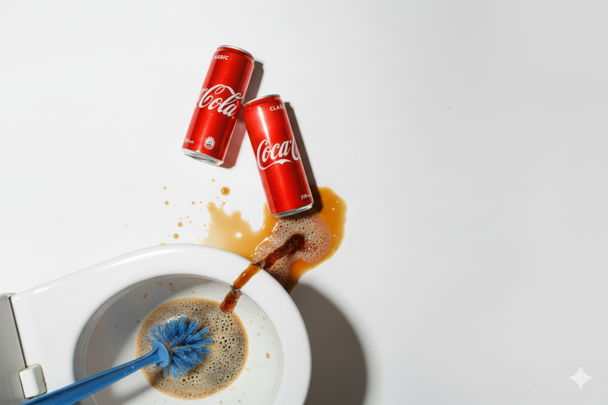 Näin Puhdistat Wc-Pöntön Coca-Colalla